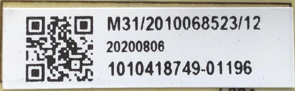 KIT DE TARJETAS PARA TV JVC / MAIN MS16010-ZC01-01 / 20200815 / FUENTE TV5006-ZC02-02 / 20200806 / T-CON CCPD-TC495-005-H V1.2 / 20200805 / PANEL CC580PV7D / DISPLAY CC580PV7D VER.02 / MODELO LT-58MAW595 - Imagen 3